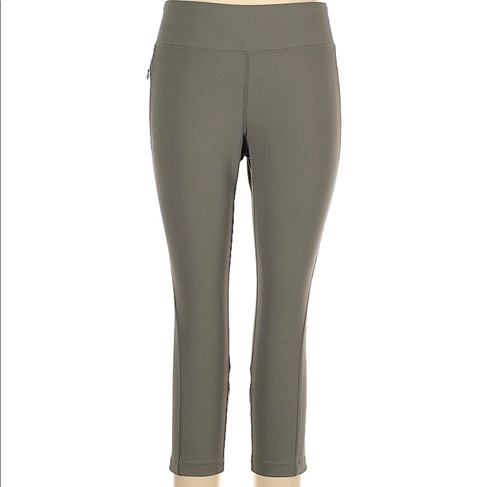 Avia active leggings size large color gray